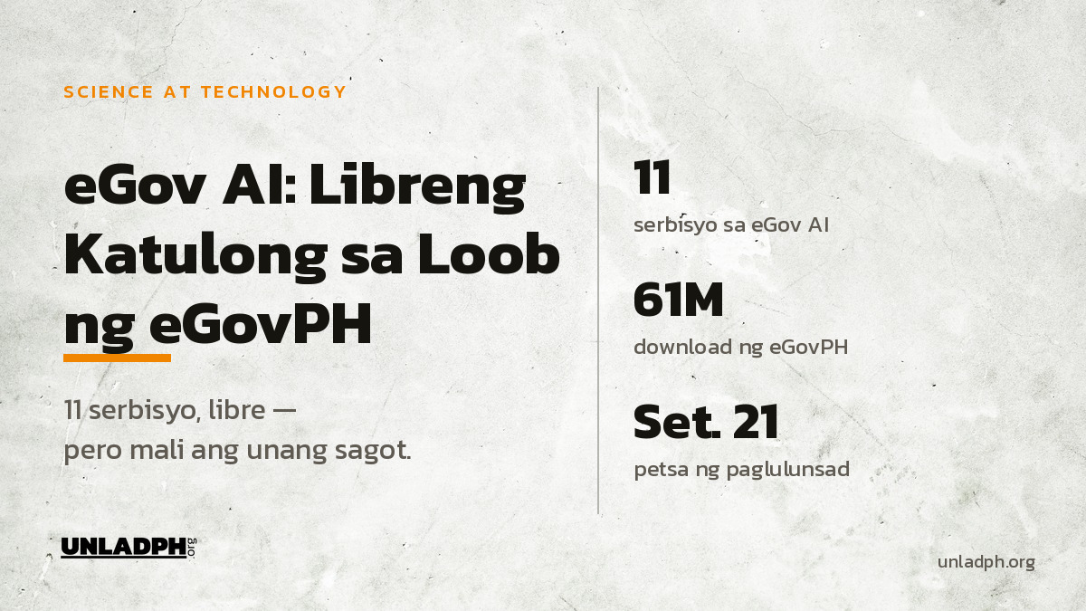 eGov AI: 11 Libreng Serbisyo, at Ano ang Mali